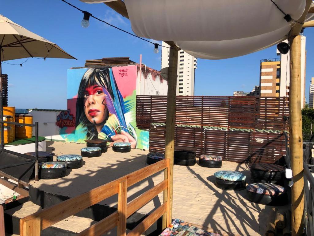 Aloha Hostel Форталеза Экстерьер фото